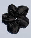 Satin Flower Scrunchie