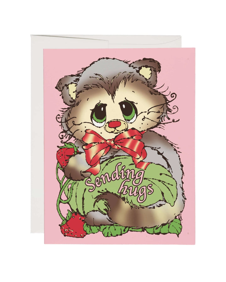 Critter Hugs Greeting Card