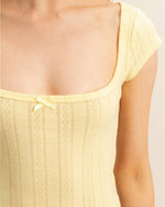 Butter Square Neck Top