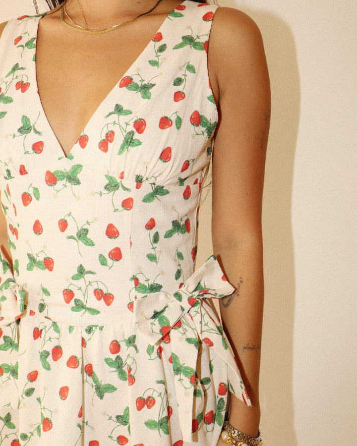 Strawberry Fields Maxi Dress