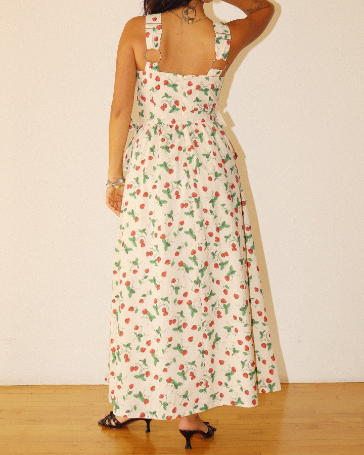 Strawberry Fields Maxi Dress