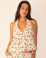 Strawberry Fields Halter Top
