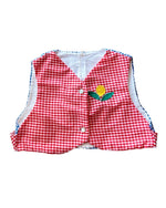 Vintage Kids Gingham vest