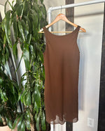 Vintage JUMP Chesnut Shift Dress