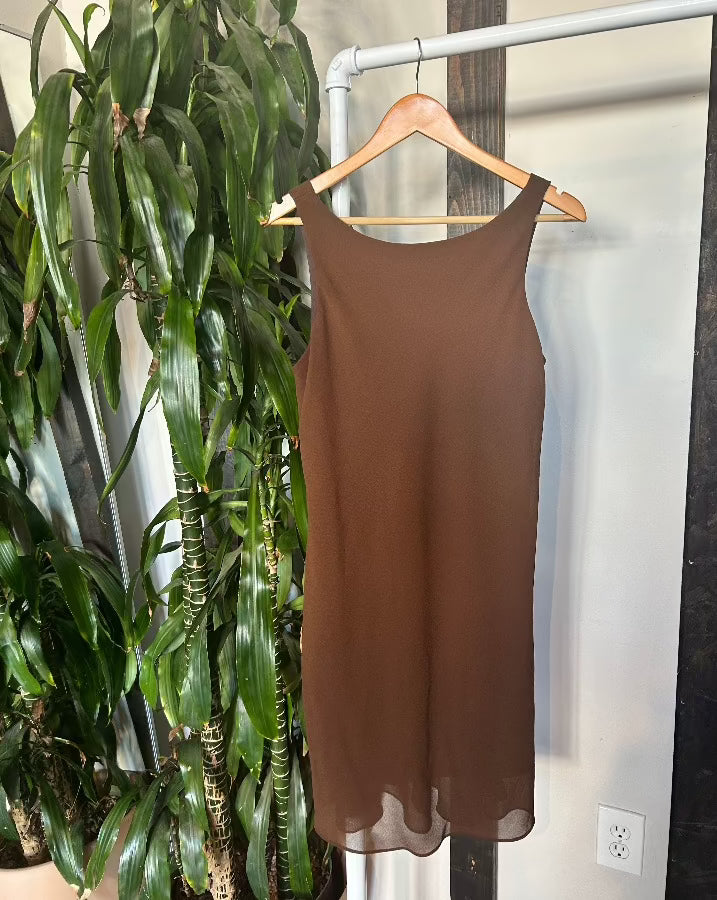 Vintage JUMP Chesnut Shift Dress
