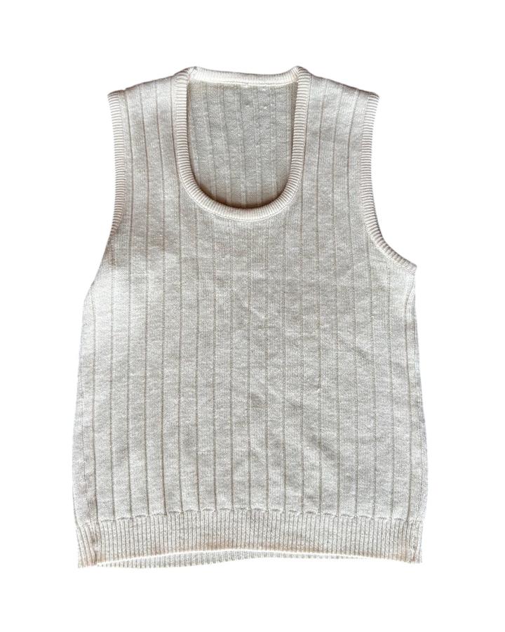 Vintage Ivory Sweater Vest And Then LB