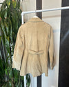 Vintage Wet Seal Tan Suede Coat
