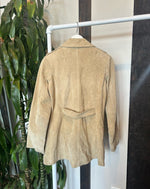 Vintage Wet Seal Tan Suede Coat