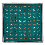 Green Horse Scarf