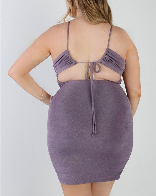 Lavender Mini Dress