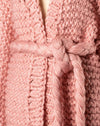 Blush Braided Belt Cardigan