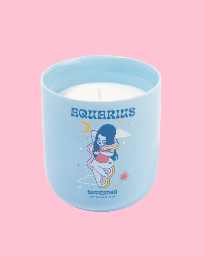 Celestial Aquarius Candle