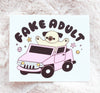 Fake Adult Sticker