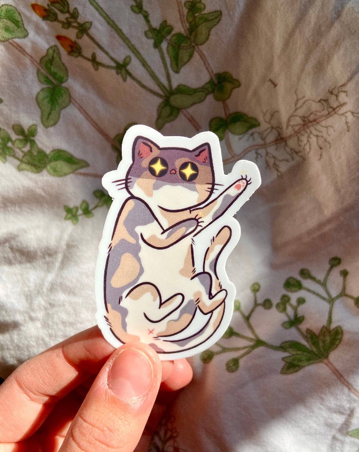 Belly Babies Cat Stickers