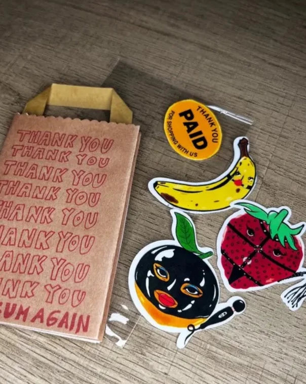 Kinky Fruit Zine + Sticker Pack