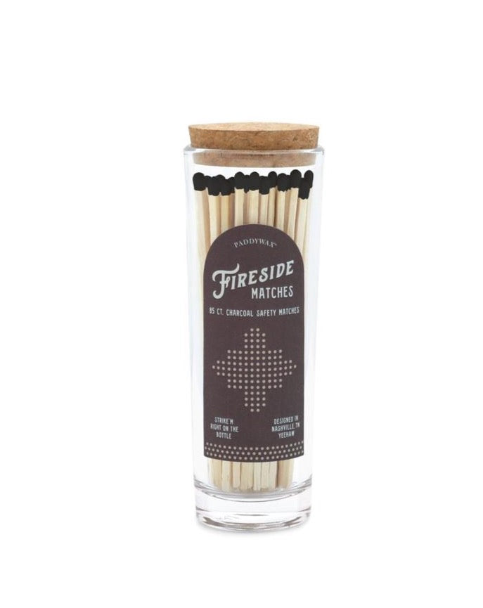Charcoal Tall Fireside Matches