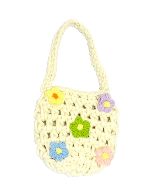 Crochet Flower Bag