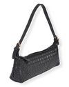 braided baguette shoulder bag long beach and then lb