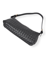 braided baguette shoulder bag long beach and then lb
