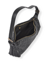 black braided baguette shoulder bag long beach and then lb