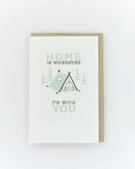 Home is Wherever I'm With You Card - SISTER LB