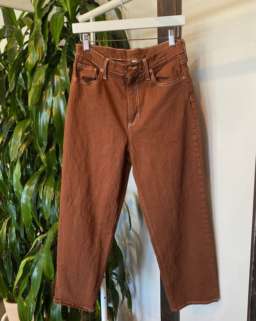 Vintage Chocolate Denim Jeans