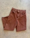 Vintage Chocolate Denim Jeans