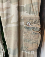 Vintage Light Wash Military Pants