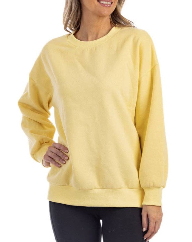 Butter Yellow Crewneck