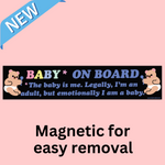 Baby On Board Bumper Magnet