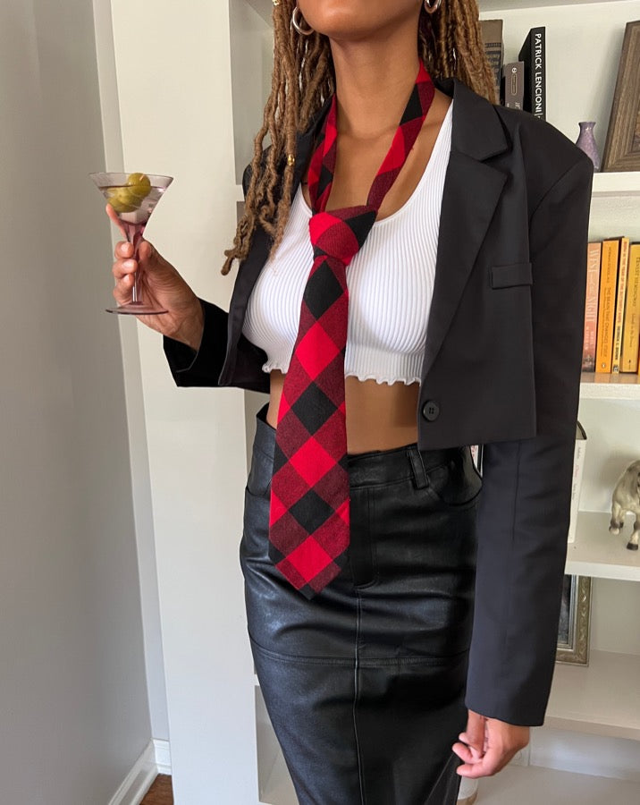 Cropped Blazer