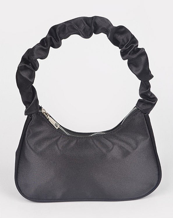 Black Nylon Shoulder Bag