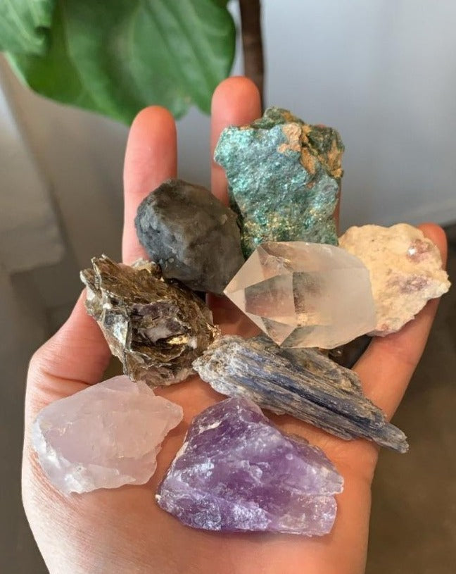 Amethyst rough stones - SISTER LB