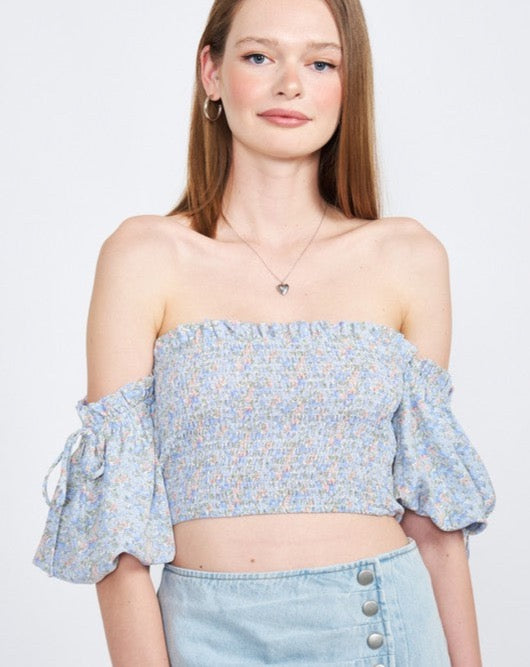 Daphne Floral Top