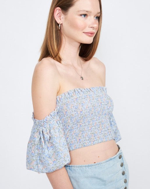 Daphne Floral Top