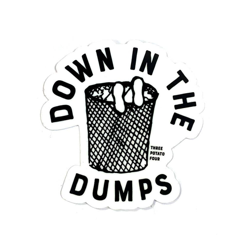 Three Potato Four - Sticker - Down In The Dumps