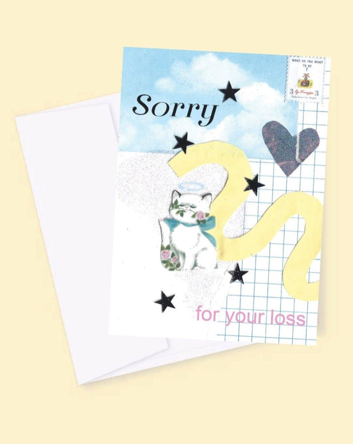 Riley Grae - Sorry For Your Loss Collage Card