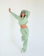 Sage Wide Leg Sweatpants