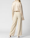 Vanilla Pleated Trousers