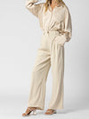 Vanilla Pleated Trousers