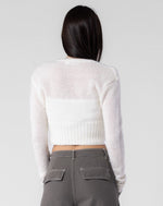 Coconut Cropped Cardigan